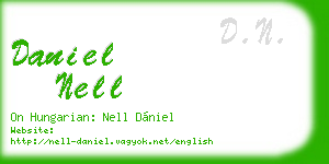 daniel nell business card